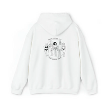 Charger l'image dans la galerie, Hoodie Blanc "Mon corps est une œuvre d'art"
