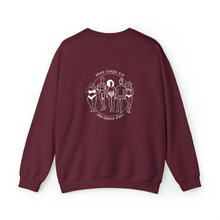 Charger l'image dans la galerie, Crewneck Bourgogne "Mon corps est une œuvre d'art."
