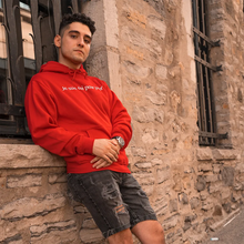 Charger l'image dans la galerie, Hoodie Rouge "Je suis qui pour juger?"
