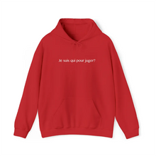 Charger l'image dans la galerie, Hoodie Rouge "Je suis qui pour juger?"
